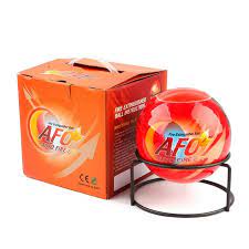Automatic fire extinguisher ball